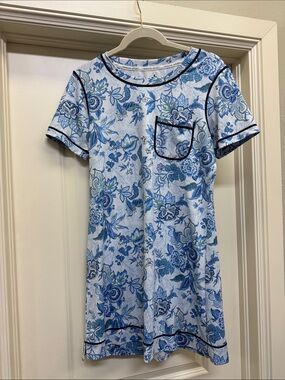 Tuckernuck Blue and White Floral Sport Dress